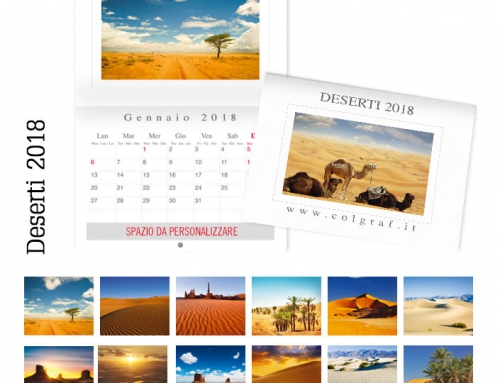 Calendario Muro Deserti