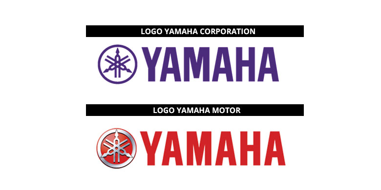 Logo Yamaha Corporation e Logo Yamaha Motor