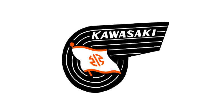 1961 Il Primo Logo Kawasaki